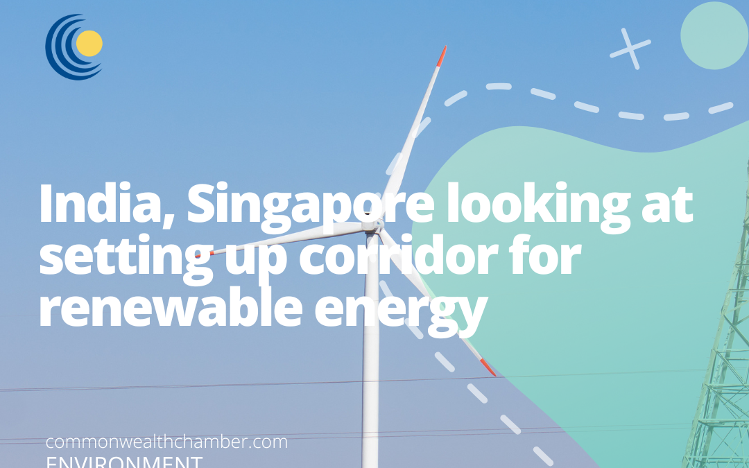 India, Singapore looking at setting up corridor for renewable energy