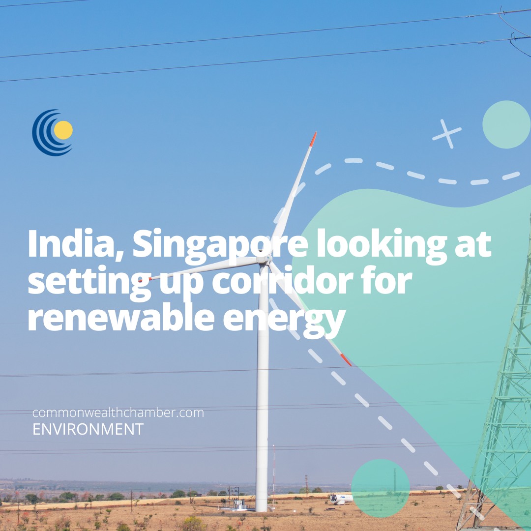 India, Singapore looking at setting up corridor for renewable energy