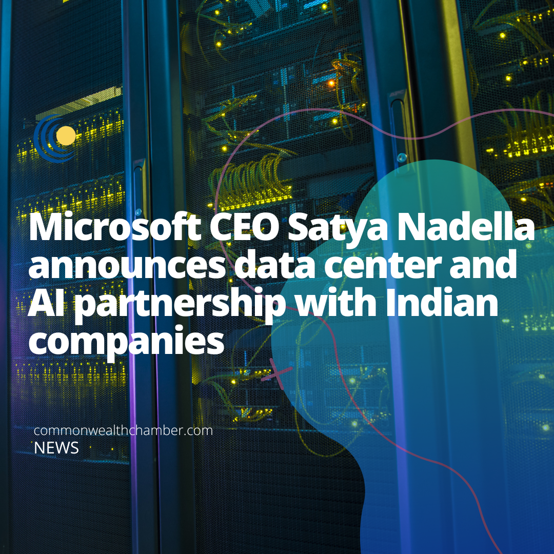 Microsoft CEO Satya Nadella announces data center and AI partnership with Indian companies