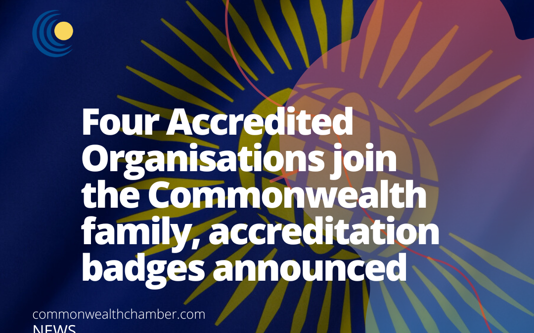 Four Accredited Organisations join the Commonwealth family, accreditation badges announced