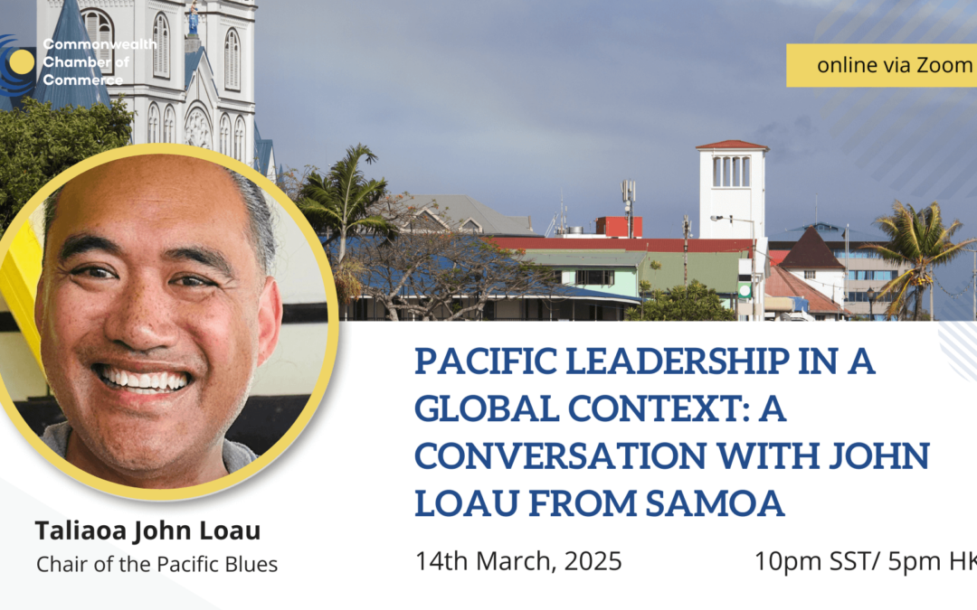 Pacific Leadership in a Global Context: A Conversation with John Loau