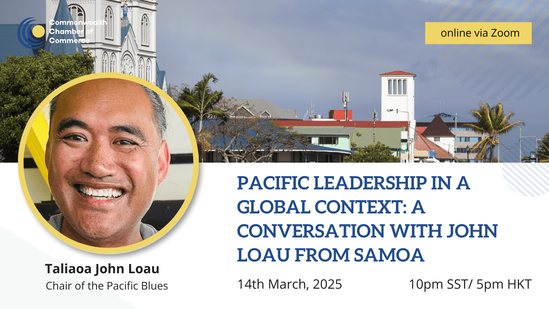 Pacific Leadership in a Global Context: A Conversation with John Loau