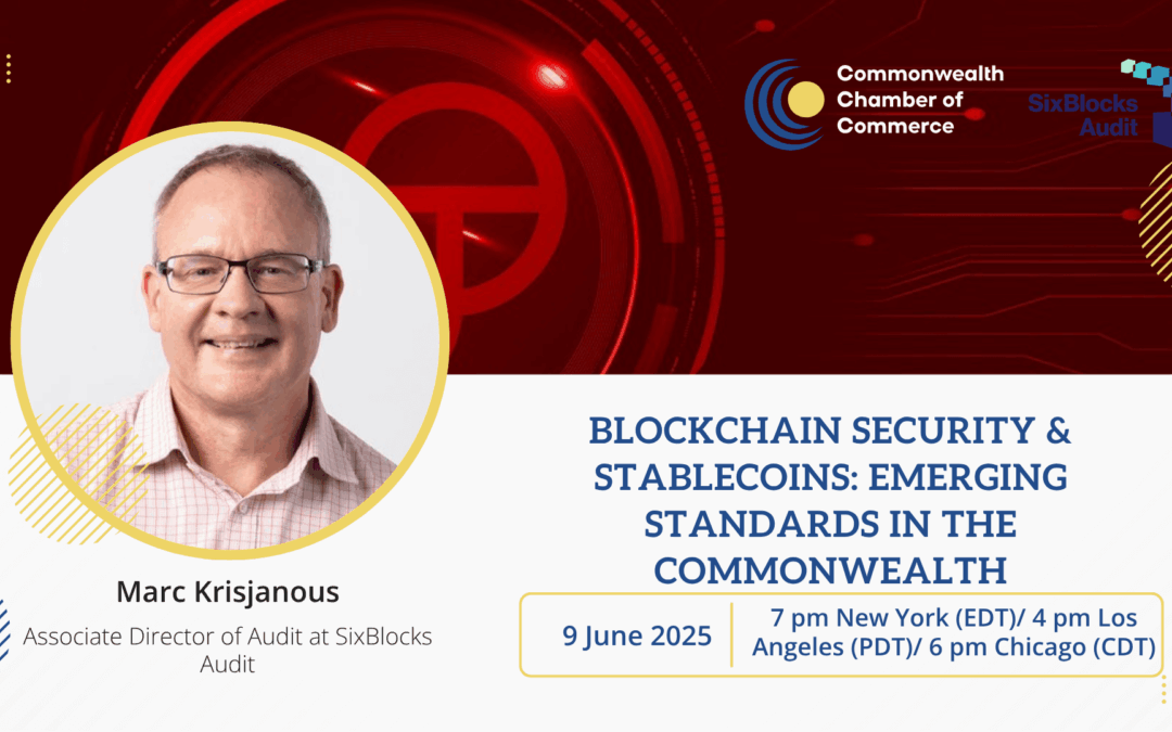 Blockchain Security & Stablecoins: Emerging Standards in the Commonwealth