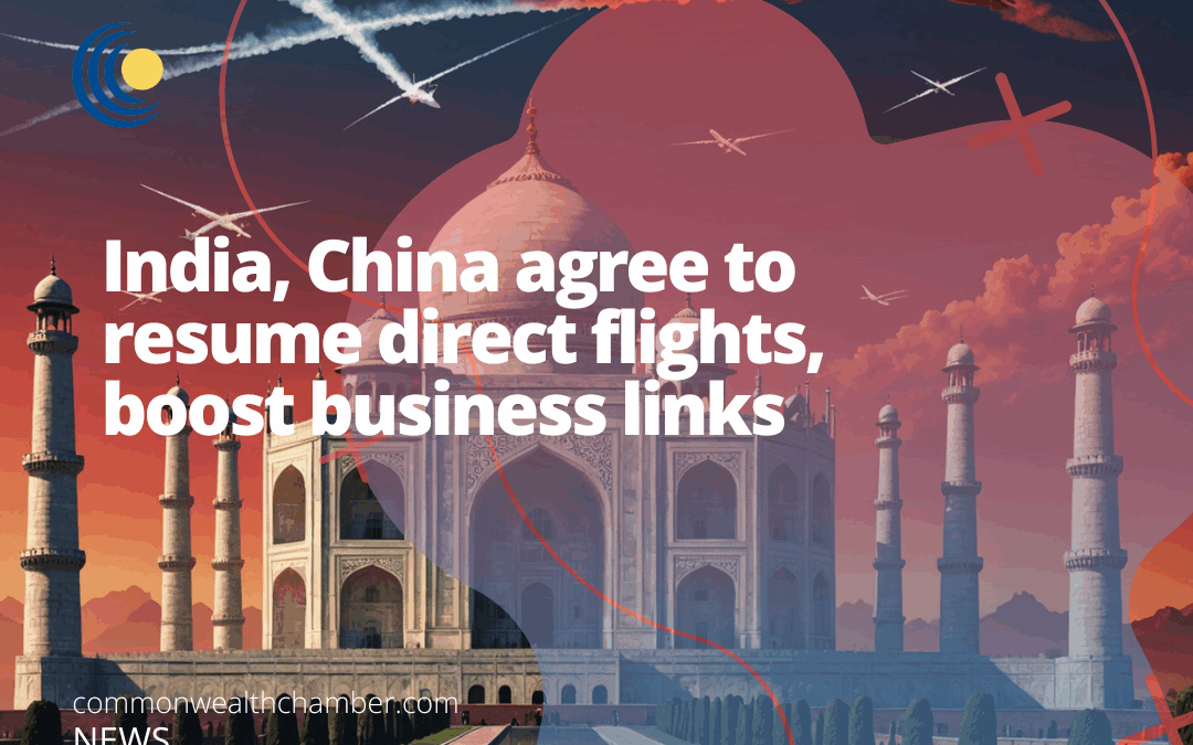 India, China agree to resume direct flights, boost business links