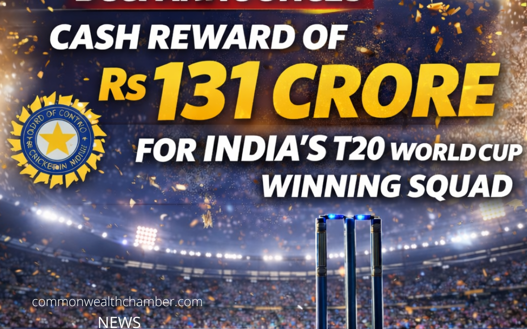 BCCI announces cash reward of Rs 131 crore for India’s T20 World Cup winning squad