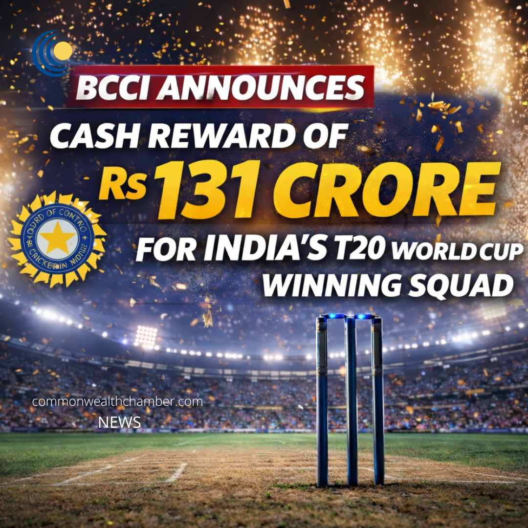 BCCI announces cash reward of Rs 131 crore for India’s T20 World Cup winning squad