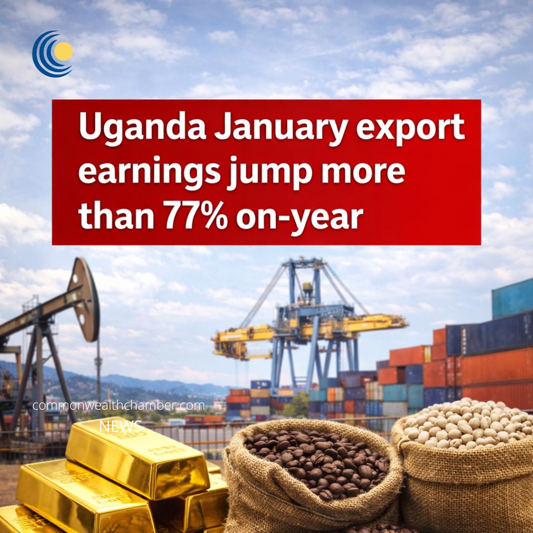 Uganda January export earnings jump more than 77% on-year