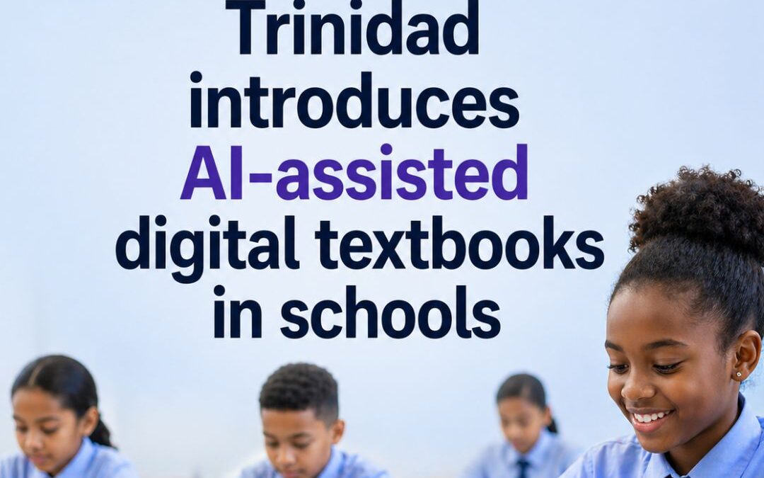 Trinidad introduces AI-assisted digital textbooks in schools