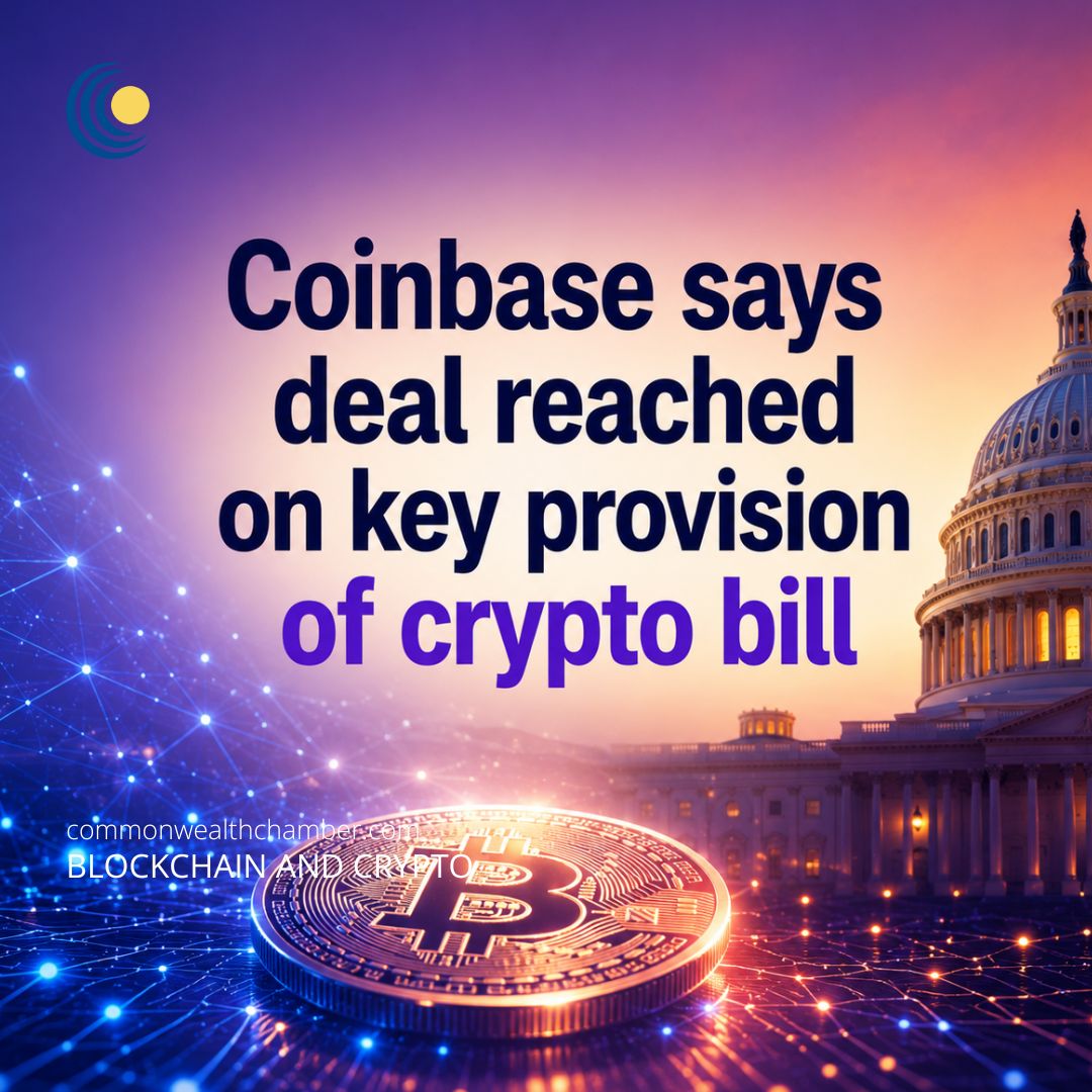 Coinbase says deal reached on key provision of crypto bill